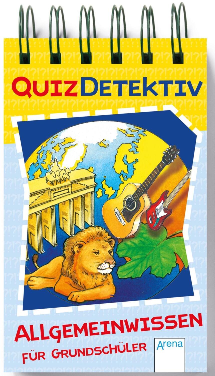 Cover: 9783401706573 | QuizDetektiv. Allgemeinwissen für Grundschüler | Bettina Gutschalk