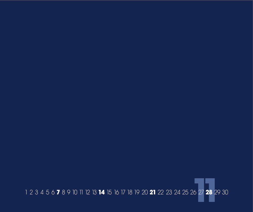 Bild: 9783931282035 | Blue  Blau 2025  Blanko Gross XL Format | Baback Haschemi | Kalender