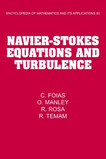 Cover: 9780521064606 | Navier-Stokes Equations and Turbulence | C. Foias (u. a.) | Buch