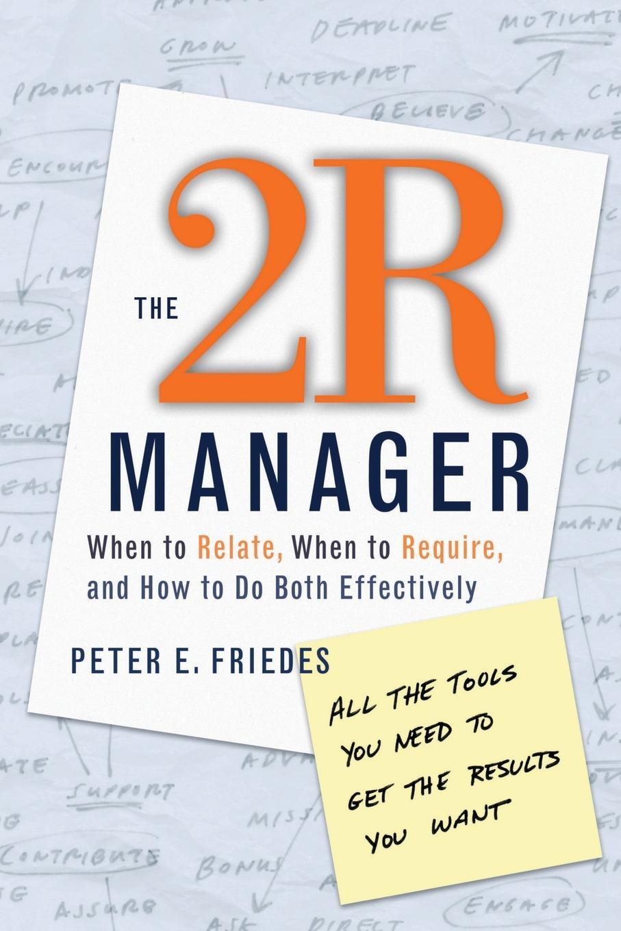 Cover: 9780787958930 | The 2r Manager | Peter E Friedes | Taschenbuch | Englisch | 2002