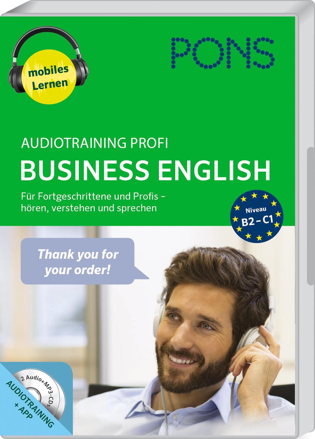 Cover: 9783125601192 | PONS Audiotraining Profi Business English | Audio-CD | Deutsch | 2017