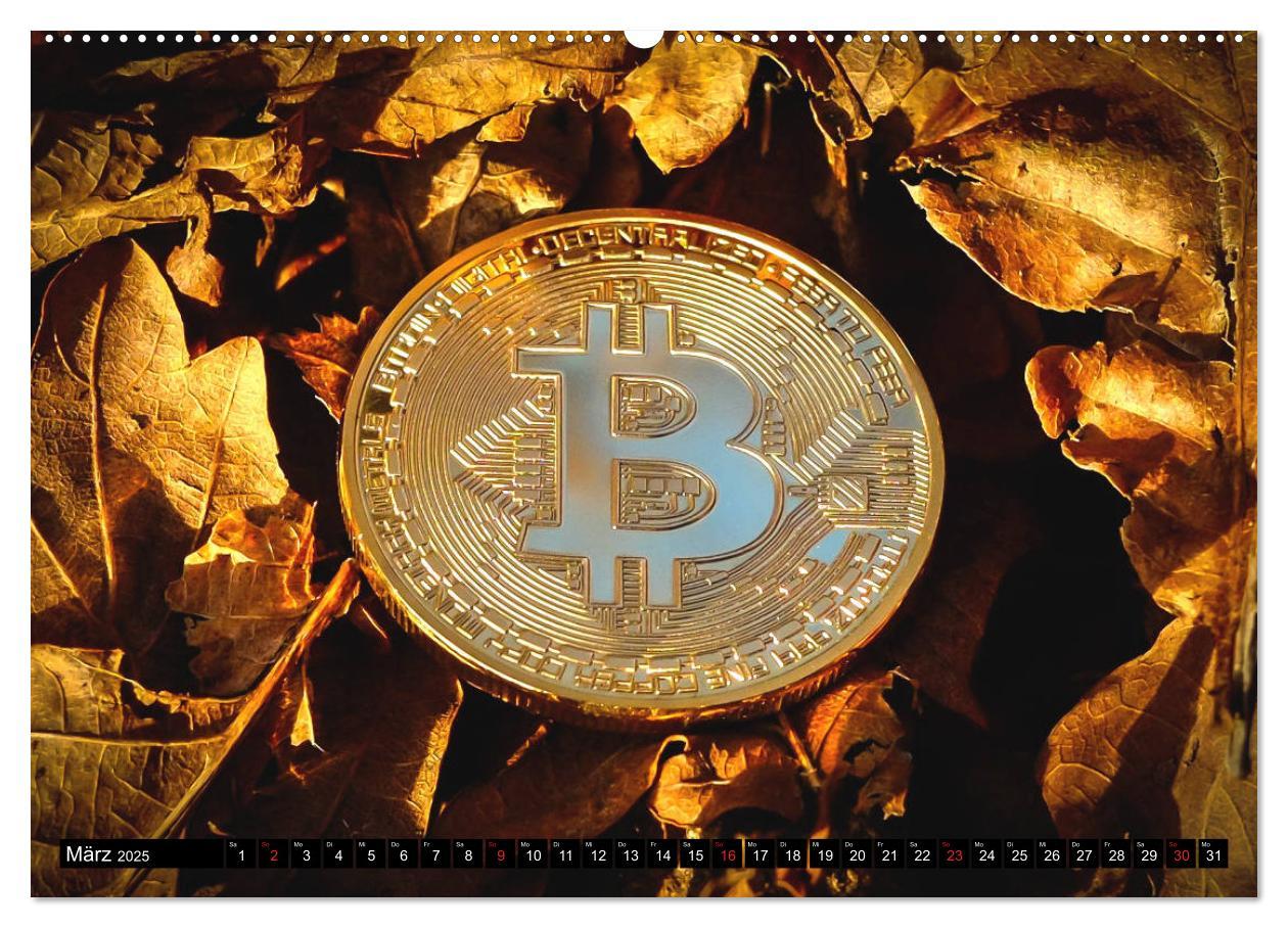 Bild: 9783435310197 | Bitcoins (hochwertiger Premium Wandkalender 2025 DIN A2 quer),...