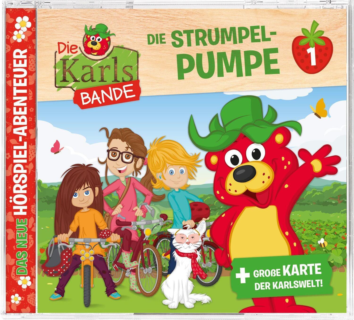Cover: 4001504223014 | Folge 1:Die Strumpel-Pumpe | Die Karls-Bande | Audio-CD | 2021