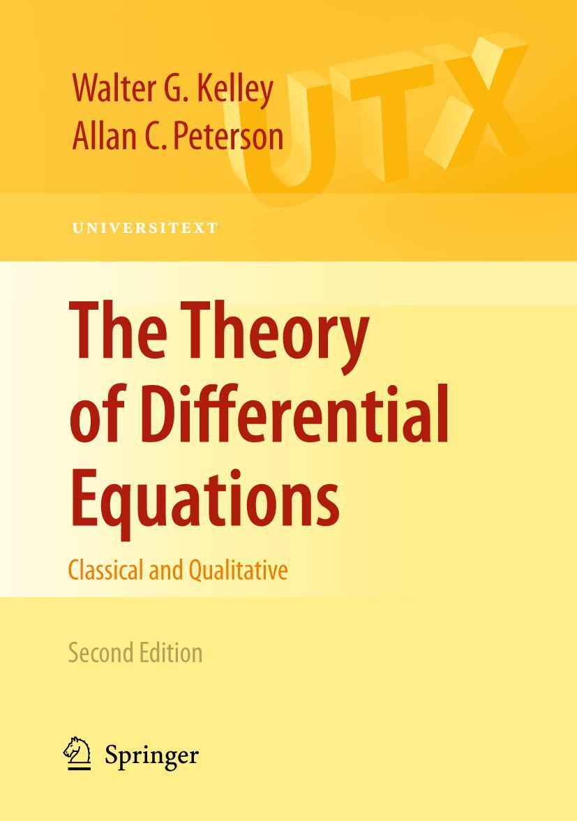 Cover: 9781441957825 | The Theory of Differential Equations | Classical and Qualitative | xi
