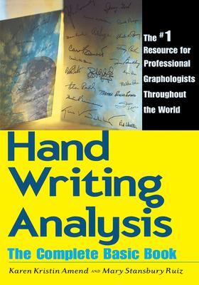 Cover: 9780878770502 | Handwriting Analysis | The Complete Basic Book | Amend (u. a.) | Buch