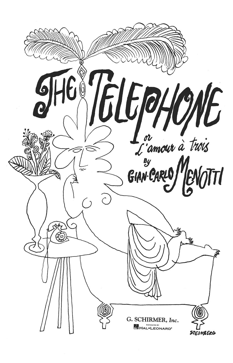 Cover: 73999376609 | The Telephone | Gian Carlo Menotti | Vocal Score | Klavierauszug