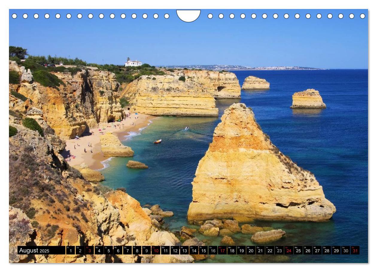 Bild: 9783435749317 | Algarve (Wandkalender 2025 DIN A4 quer), CALVENDO Monatskalender