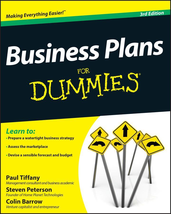 Cover: 9781119941187 | Business Plans For Dummies | Colin Barrow (u. a.) | Taschenbuch | 2012