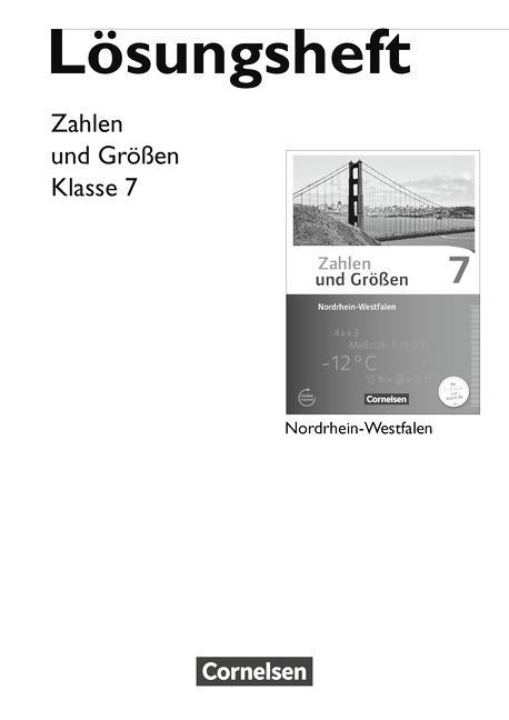 Cover: 9783060041398 | Zahlen und Größen - Nordrhein-Westfalen Kernlehrpläne - Ausgabe...