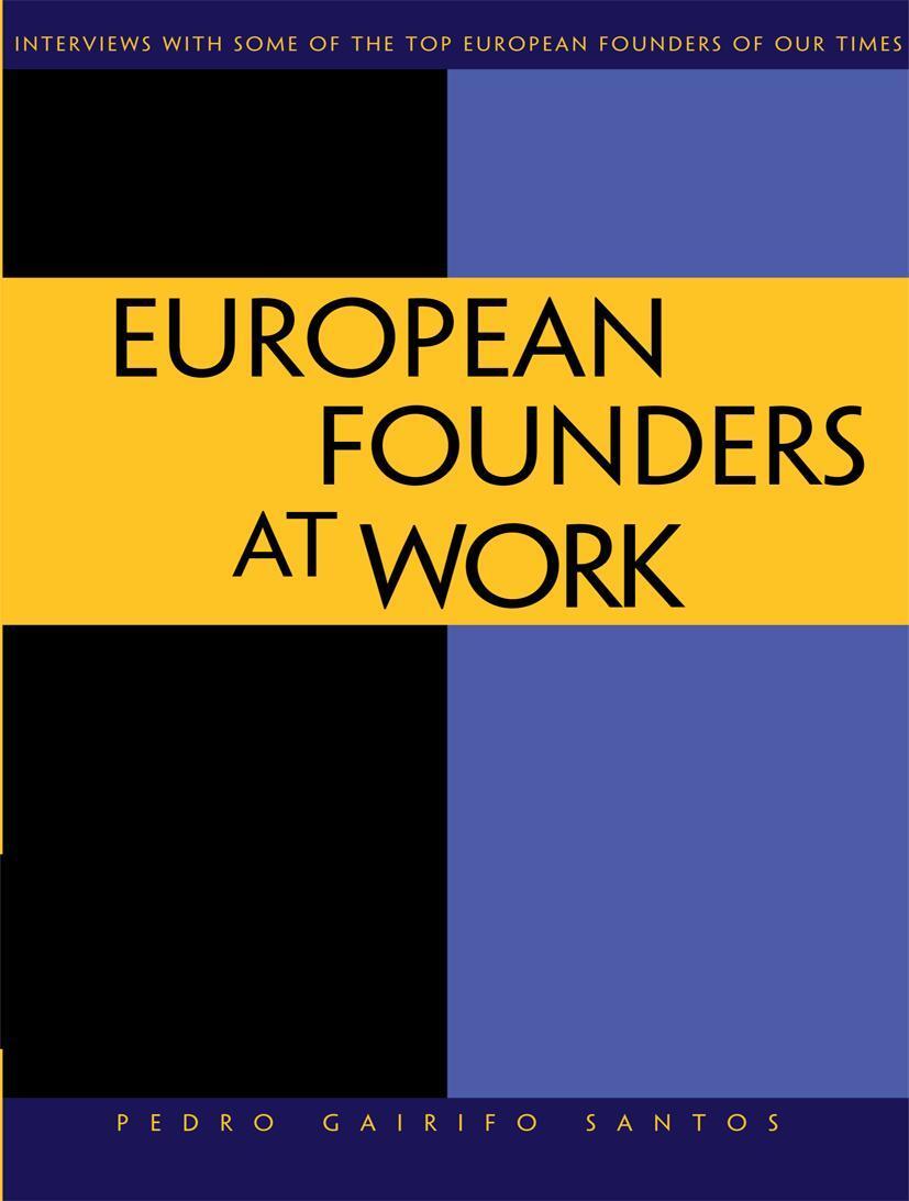 Cover: 9781430239062 | European Founders at Work | Pedro Gairifo Santos | Taschenbuch | xii