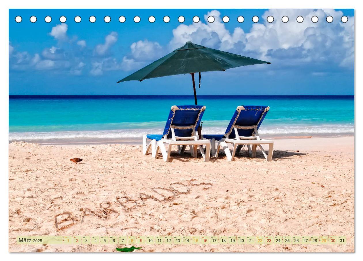 Bild: 9783435450657 | Die kleinen Antillen - Barbados (Tischkalender 2025 DIN A5 quer),...