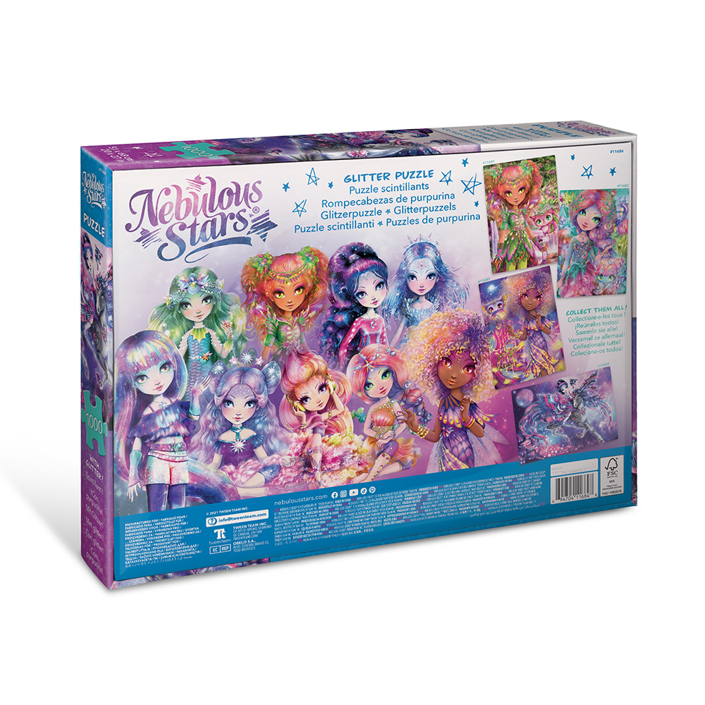 Bild: 694704116848 | Nebulous Stars Glitzer-Puzzle 1000 Teile Eclipsia & Pferd | Stück