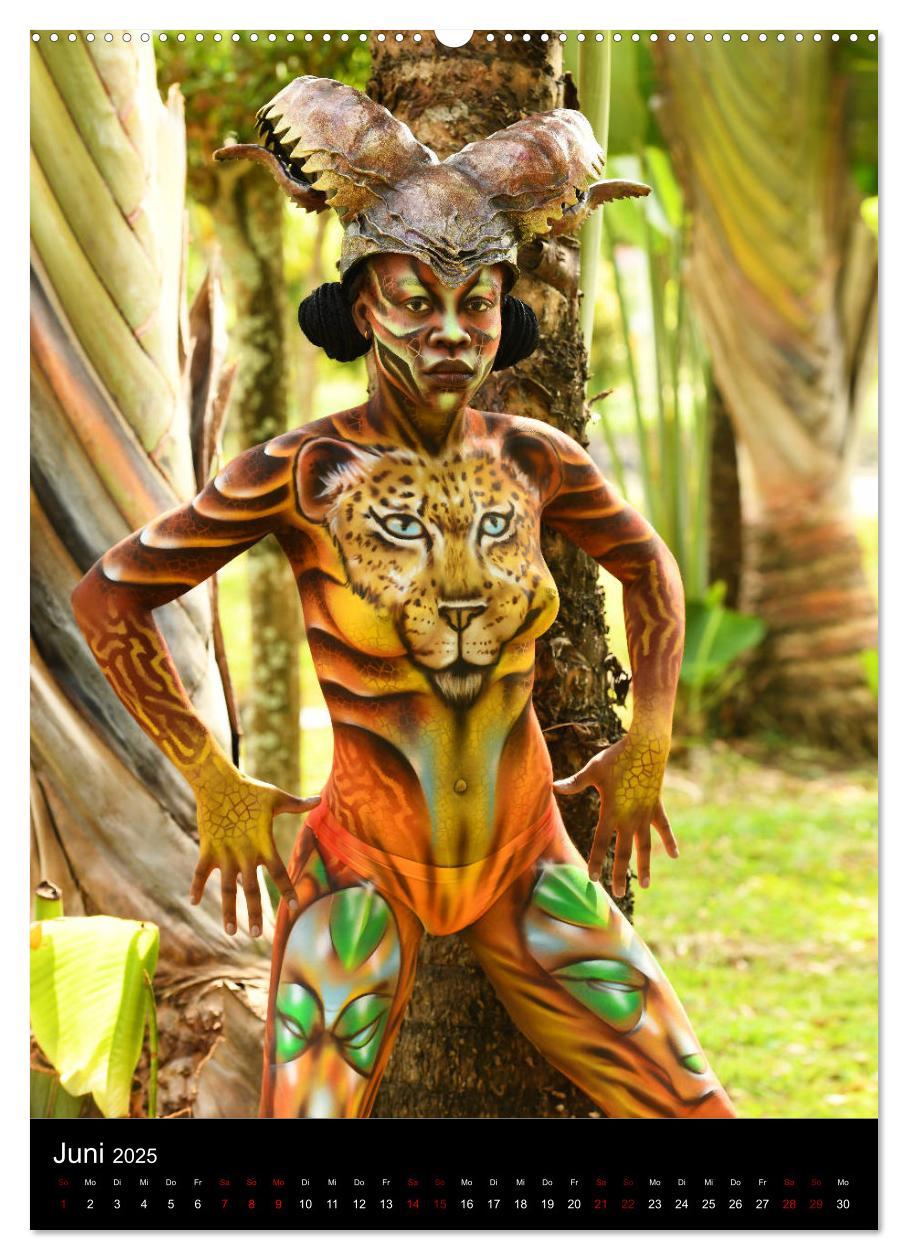 Bild: 9783435945009 | Equatorial Guinea Bodypainting Festival "Origins" (Wandkalender...