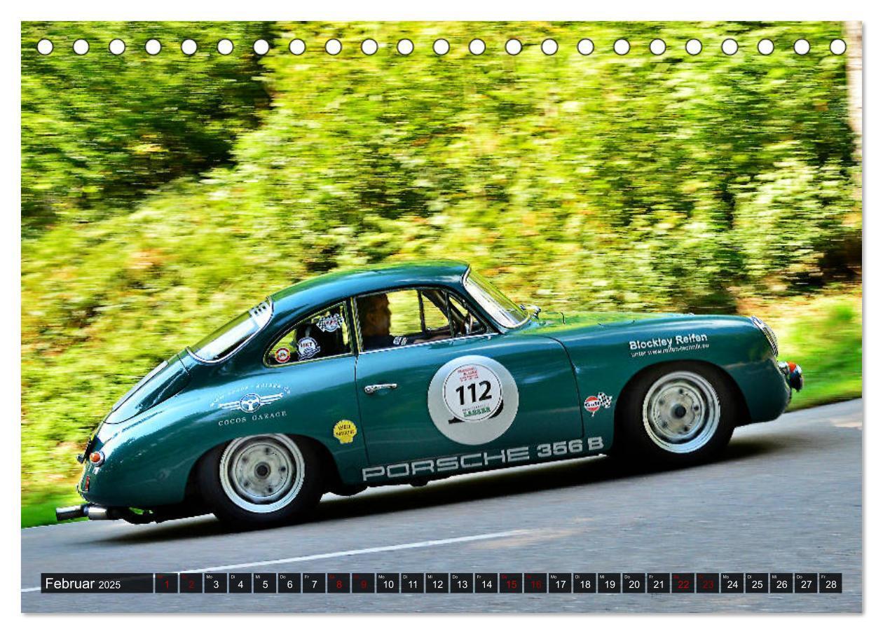 Bild: 9783435334759 | Porsche Oldtimer - EGGBERG KLASSIK - Der Berg ruft (Tischkalender...