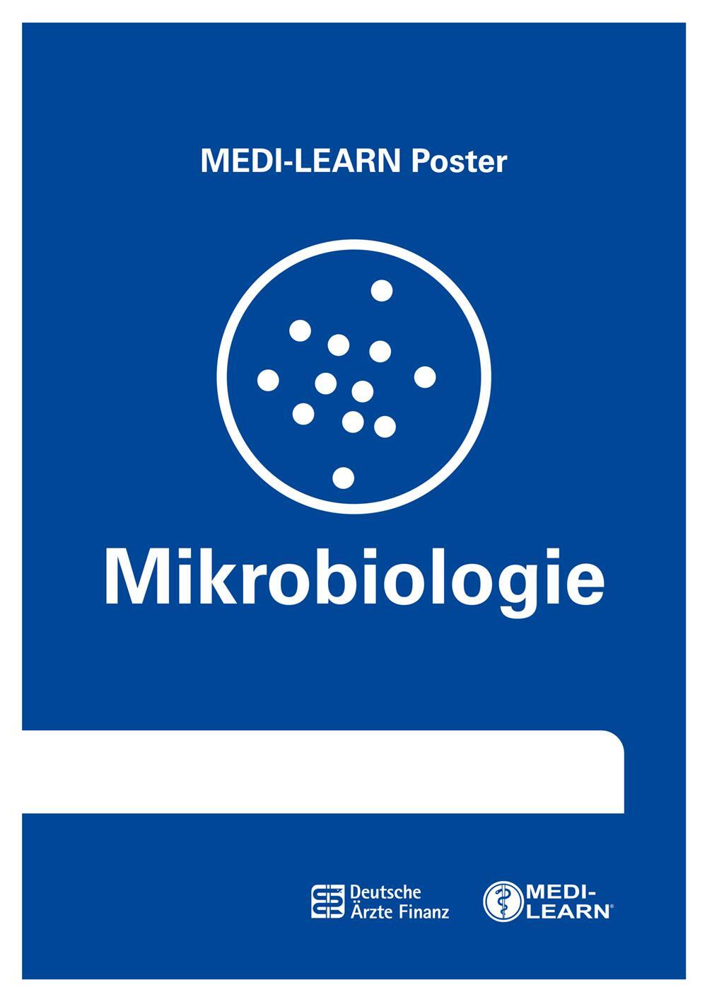Cover: 9783956580888 | Mikrobiologie | MEDI-LEARN Poster | Christian Meise (u. a.) | Poster