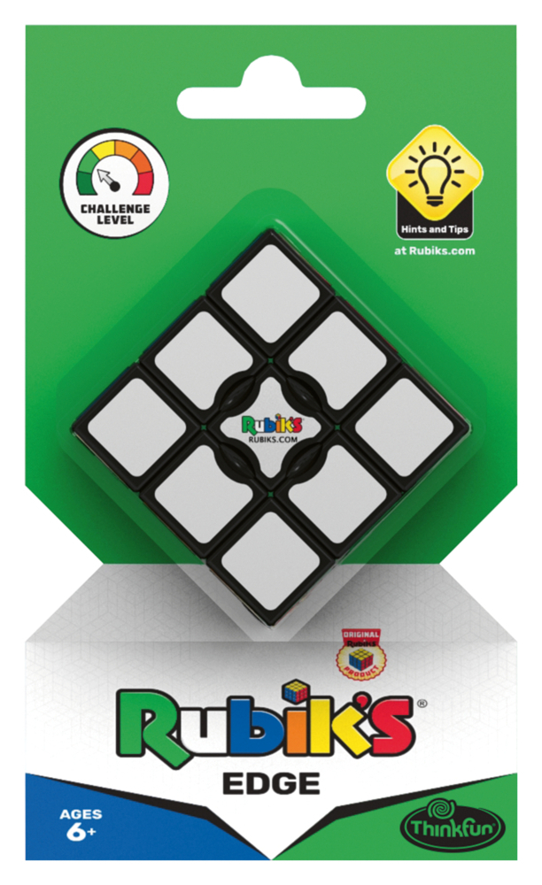 Cover: 4005556763962 | ThinkFun - 76396 - Rubik's Edge, 1x3x3 nur eine Ebene des original...
