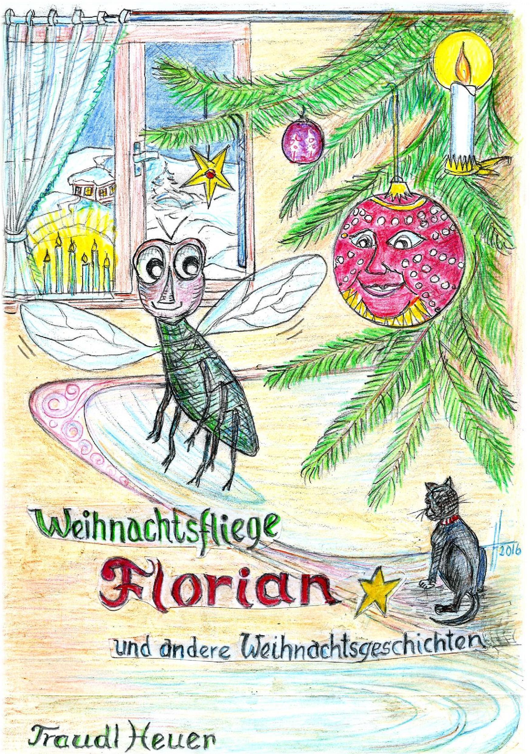 Cover: 9783741299087 | Weihnachtsfliege Florian und andere Weihnachtsgeschichten | Heuer