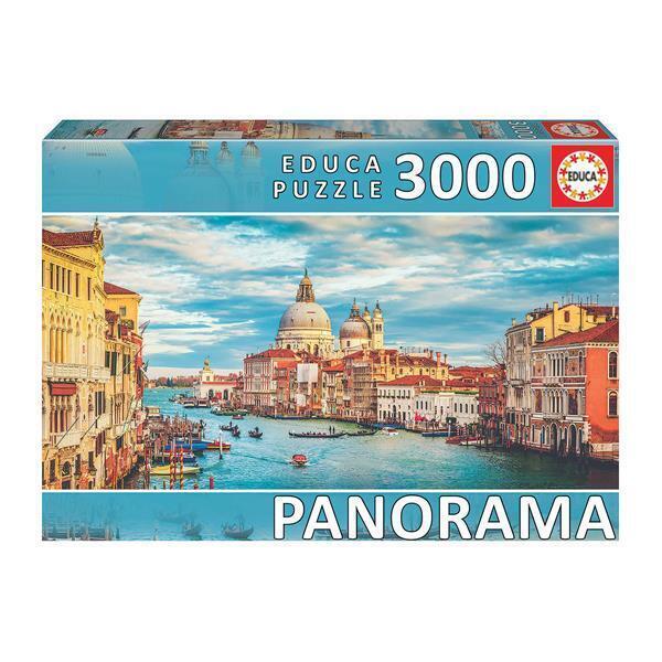 Cover: 8412668190535 | Venedig Kanal 3000 Teile Panorama Puzzle | Spiel | In Spielebox | 2021