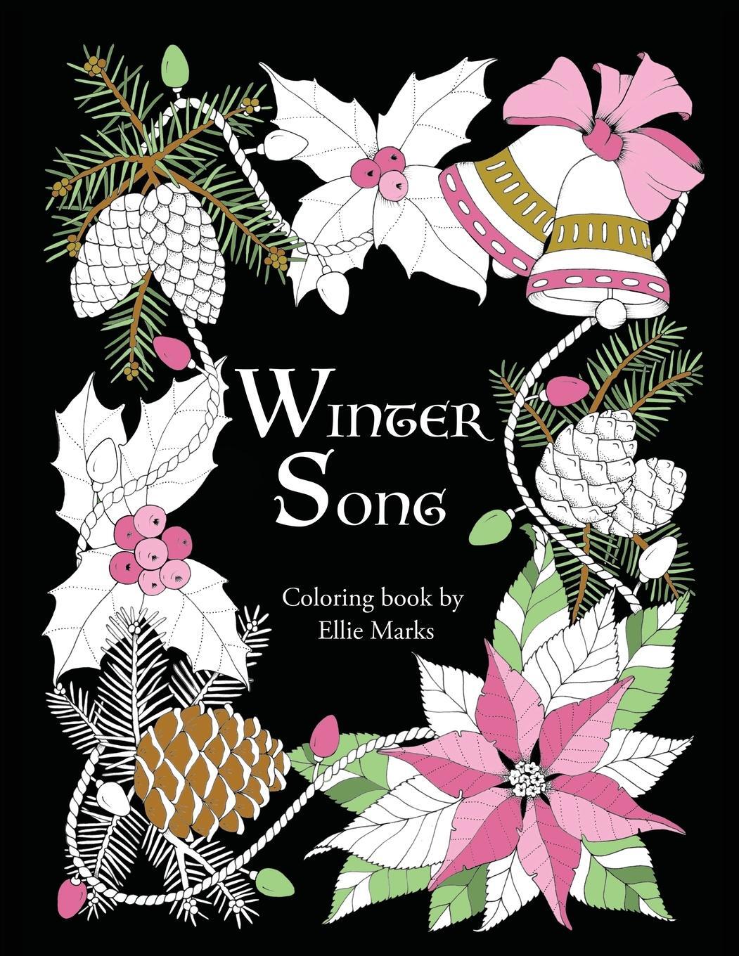 Cover: 9781732963689 | Winter Song | Coloring book by Ellie Marks | Ellie Marks | Taschenbuch
