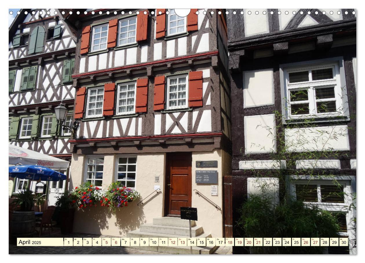 Bild: 9783435440917 | Unterwegs in Schorndorf (Wandkalender 2025 DIN A3 quer), CALVENDO...