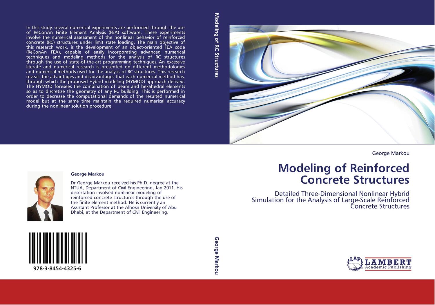 Cover: 9783845443256 | Modeling of Reinforced Concrete Structures | George Markou | Buch