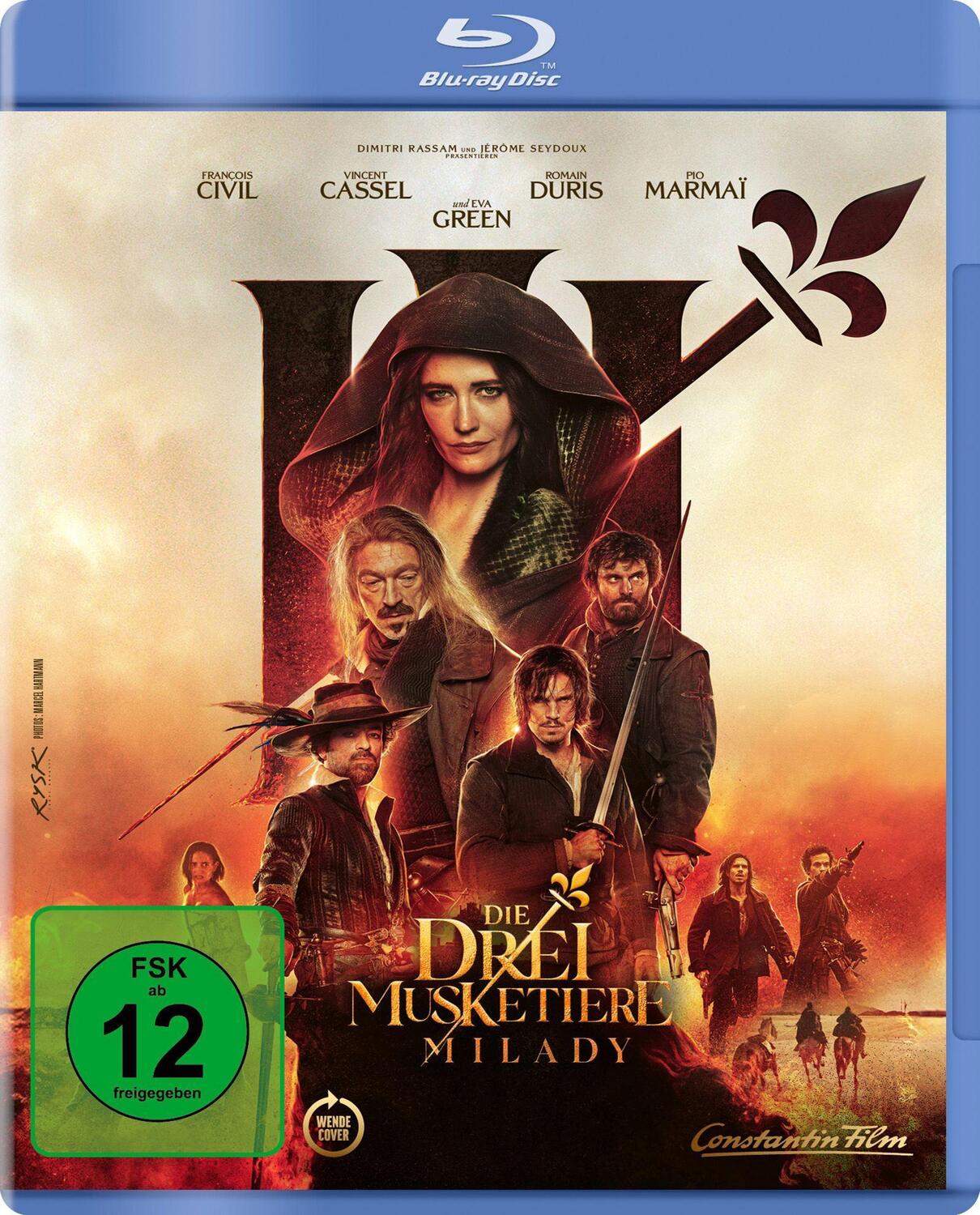 Cover: 4011976355380 | Die Drei Musketiere - Milady | Blu-ray Disc | Deutsch | 2023