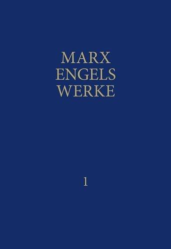 Cover: 9783320020880 | Marx-Engels-Werke 1 | 1839-1844, MEW 1 | Karl/Engels, Friedrich Marx