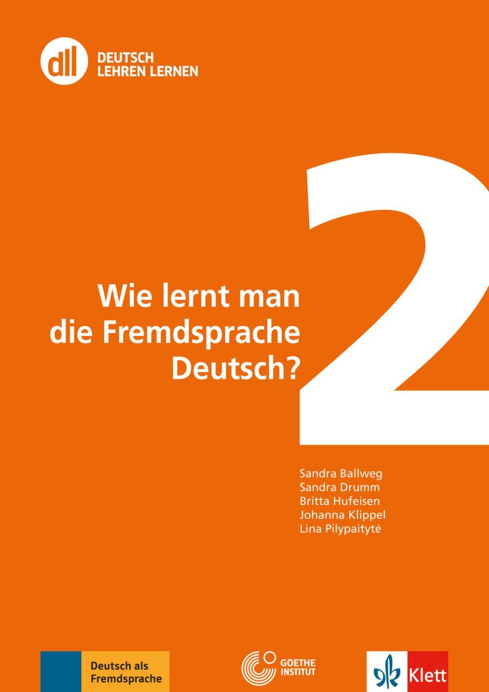 Cover: 9783126069663 | DLL 02: Wie lernt man die Fremdsprache Deutsch? | Buch mit DVD | Buch