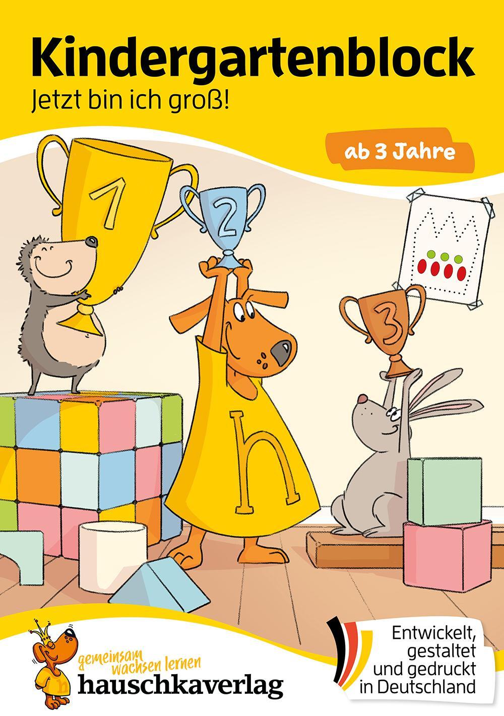 Cover: 9783881006088 | Kindergartenblock ab 3 Jahre - Jetzt bin ich groß! | Ulrike Maier