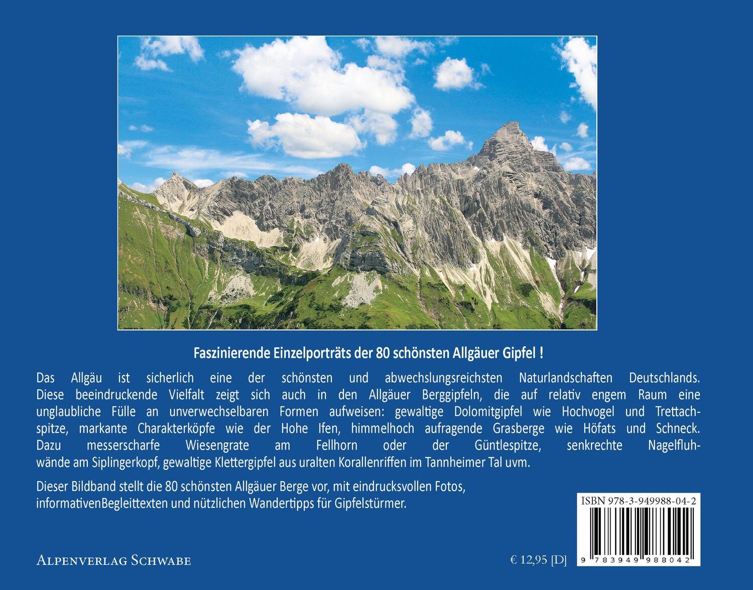 Bild: 9783949988042 | Allgäuer Berge | Gerald Schwabe | Buch | Deutsch | 2021