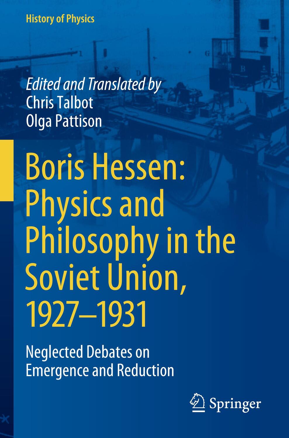 Cover: 9783030700478 | Boris Hessen: Physics and Philosophy in the Soviet Union, 1927¿1931