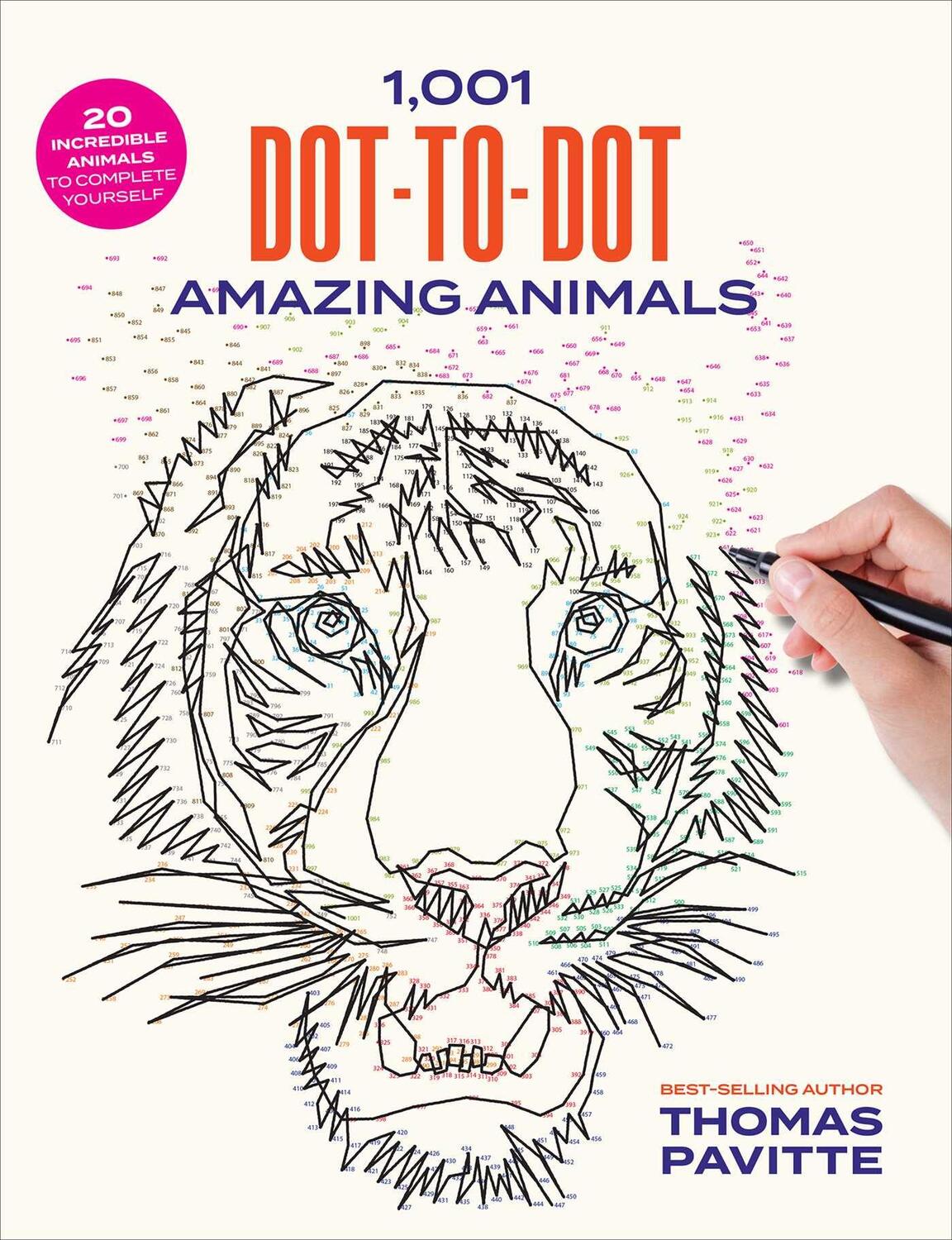 Cover: 9781645177661 | 1,001 Dot-To-Dot Amazing Animals | Thomas Pavitte | Taschenbuch | 2021