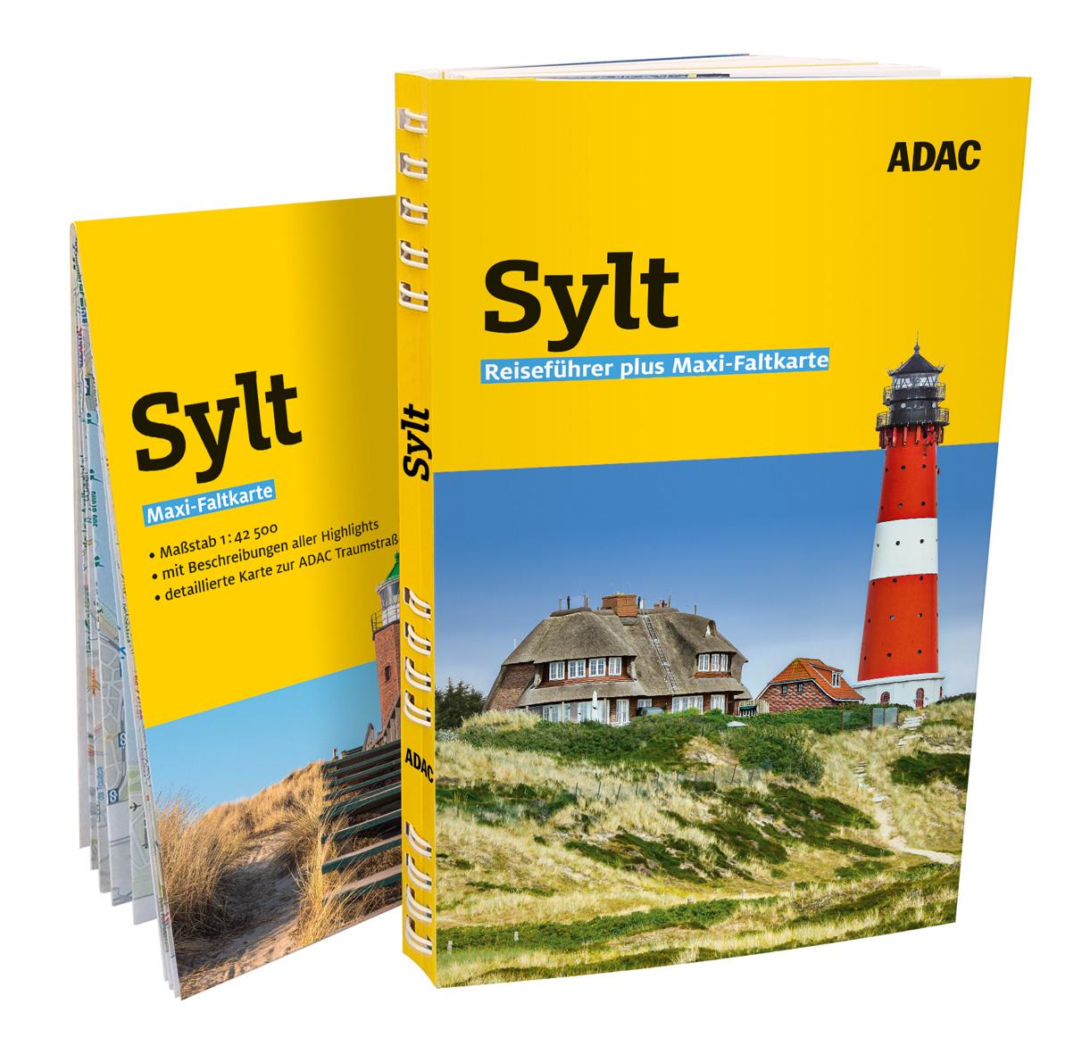 Cover: 9783956897566 | ADAC Reiseführer plus Sylt | mit Maxi-Faltkarte zum Herausnehmen