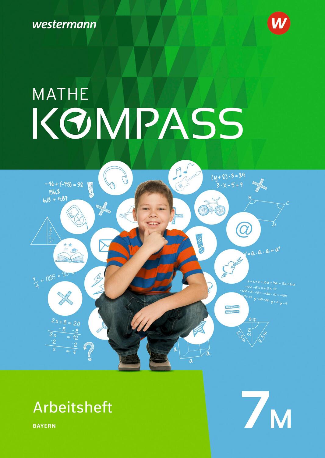 Cover: 9783507868434 | Mathe Kompass 7 M.Förder-Arbeitsheft. Bayern | Broschüre | Deutsch
