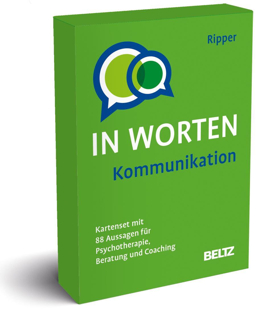 Cover: 4019172100223 | Kommunikation in Worten | Kathrin Ripper | Box | BeltzTherapiekarten