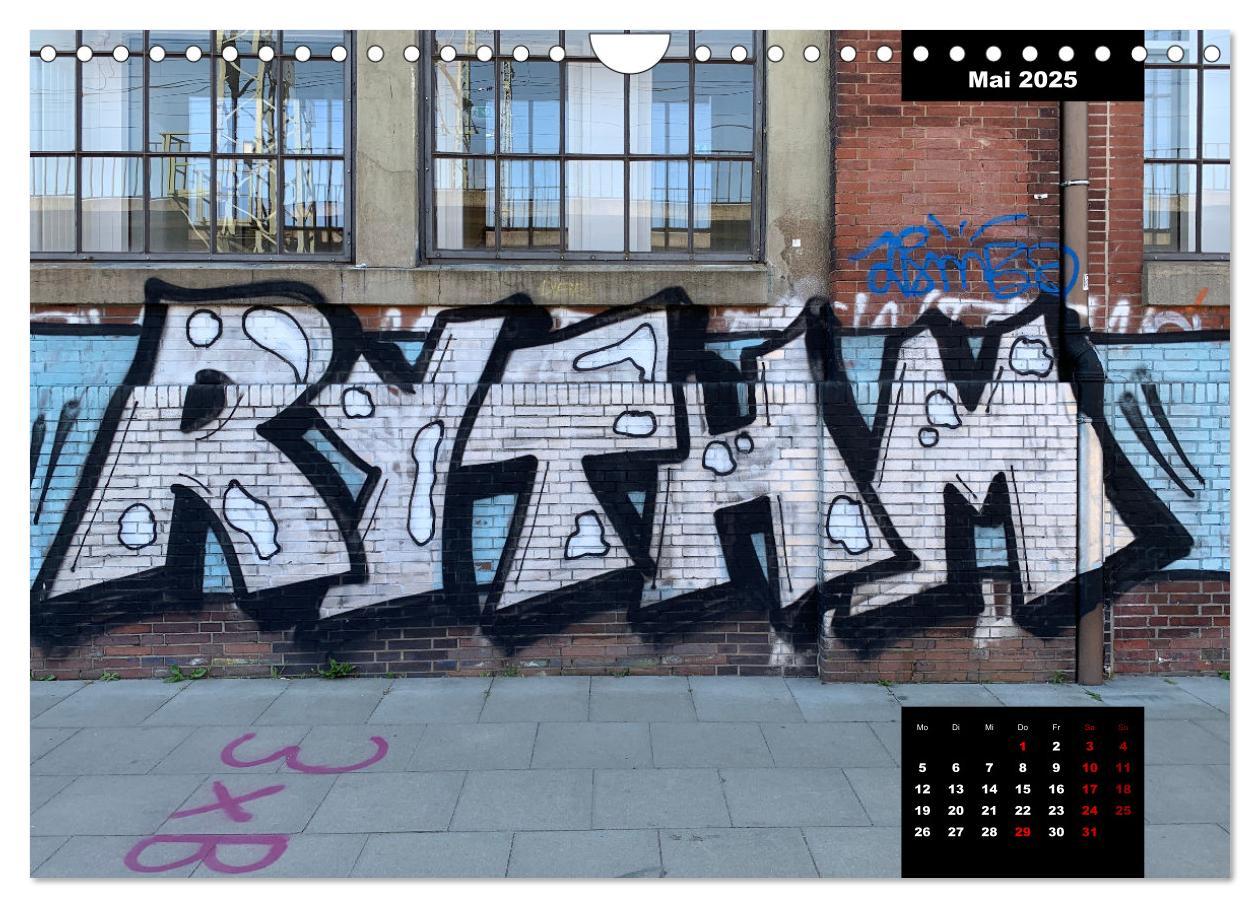 Bild: 9783435104093 | LOVE HAMBURG - GRAFFITI LOVERS (Wandkalender 2025 DIN A4 quer),...