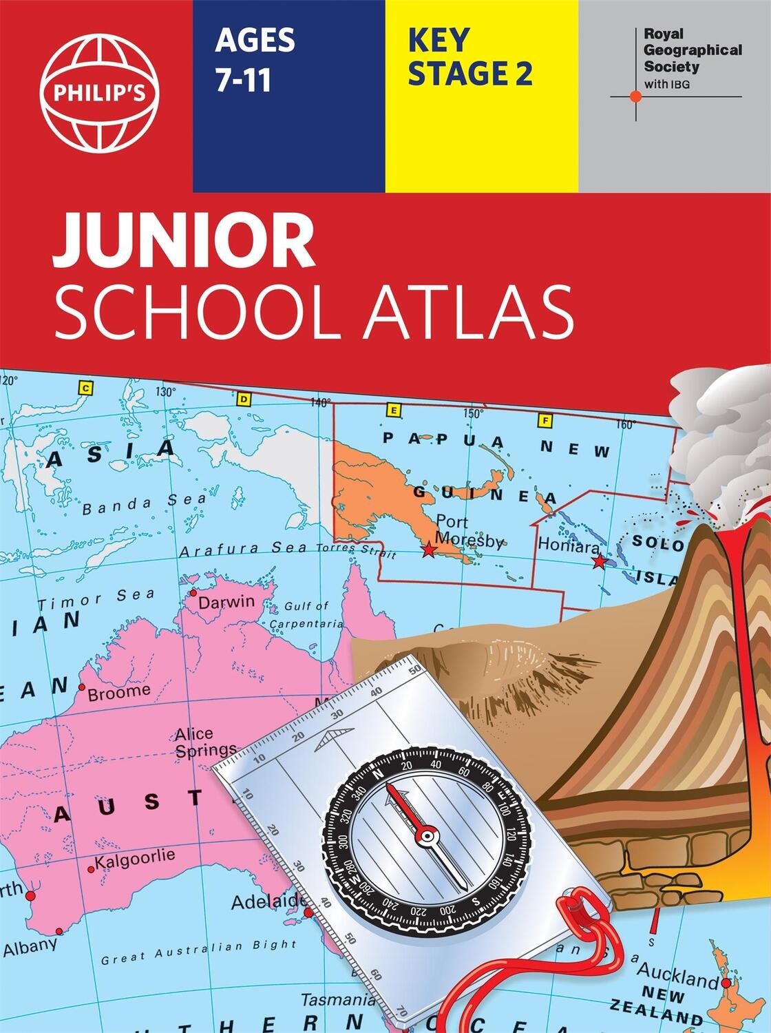 Cover: 9781849075800 | Philip's RGS Junior School Atlas | Philip's Maps | Taschenbuch | 2021