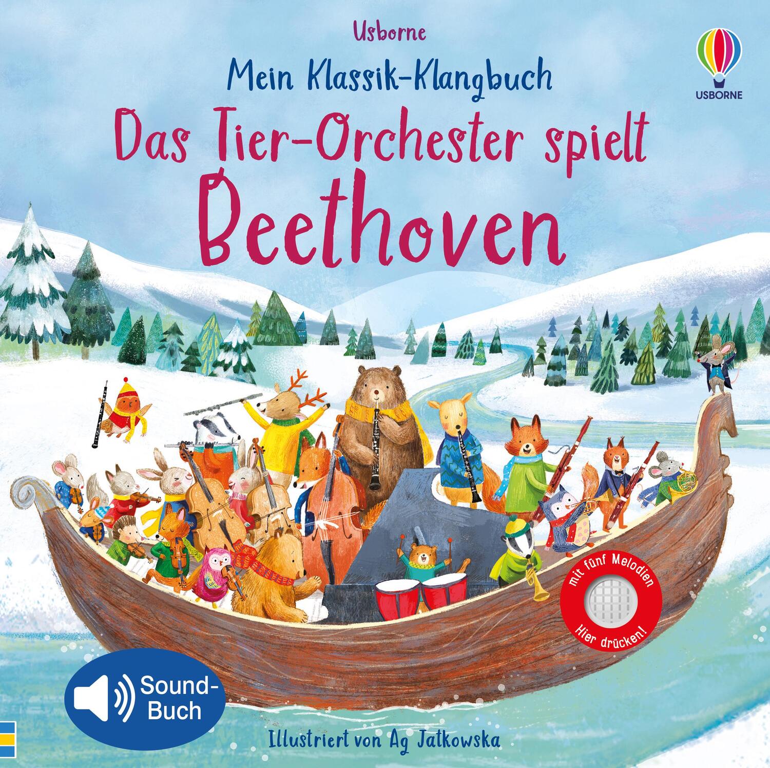 Cover: 9781789417494 | Mein Klassik-Klangbuch: Das Tier-Orchester spielt Beethoven | Taplin