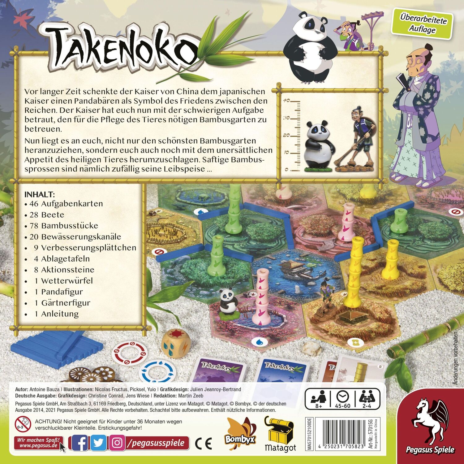 Bild: 4250231705823 | Takenoko | Spiel | 57015G | Deutsch | 2014 | Pegasus