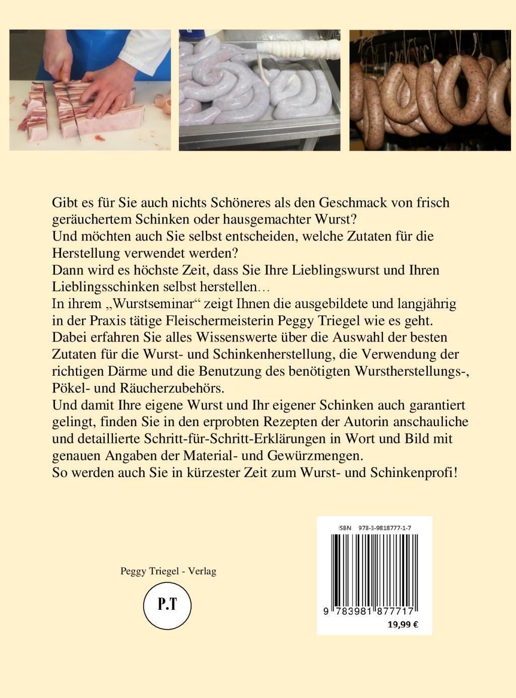 Bild: 9783981877717 | Das Wurstseminar | Peggy Triegel | Taschenbuch | Deutsch | 2018