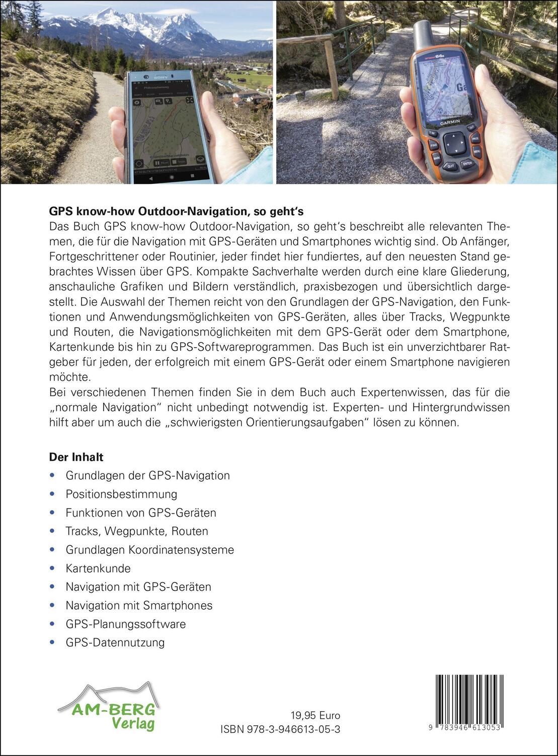 Bild: 9783946613053 | GPS know-how Outdoor-Navigation, so geht's | Günter Durner (u. a.)