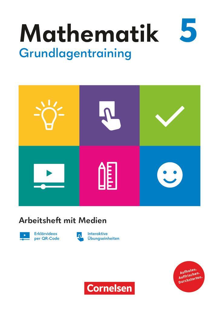 Cover: 9783060011681 | Grundlagentraining Mathematik 5. Schuljahr. Mittlere Schulform -...