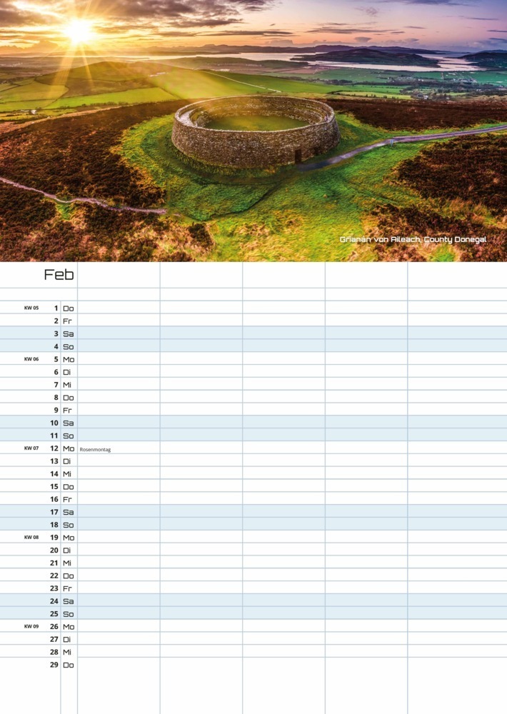 Bild: 9783986732752 | Irland - Die grüne Insel - 2024 - Kalender DIN A3...