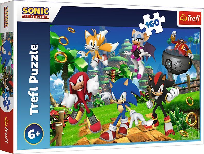 Cover: 5900511154214 | Puzzle 160 - Sonic | Spiel | In Kartonage | 15421 | 2024 | Trefl