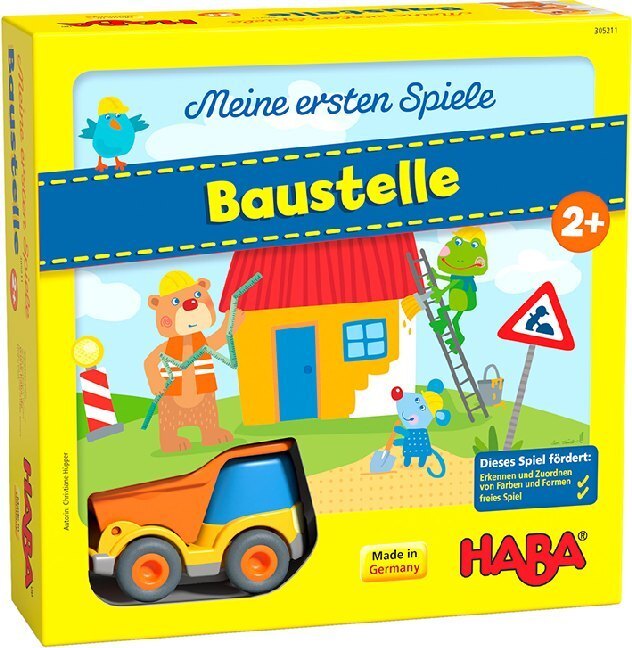 Cover: 4010168248172 | HABA Meine ersten Spiele - Baustelle (Kinderspiel) | Spiel | Deutsch