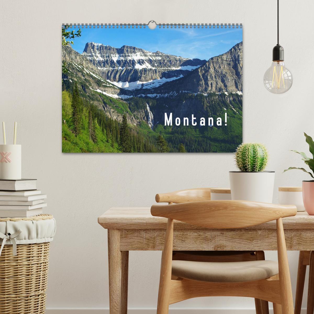 Bild: 9783435824656 | Montana! (Wandkalender 2025 DIN A3 quer), CALVENDO Monatskalender