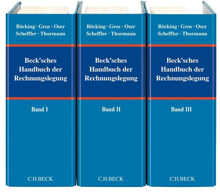 Cover: 9783406312892 | Beck'sches Handbuch der Rechnungslegung | Ordner | 5440 S. | Deutsch