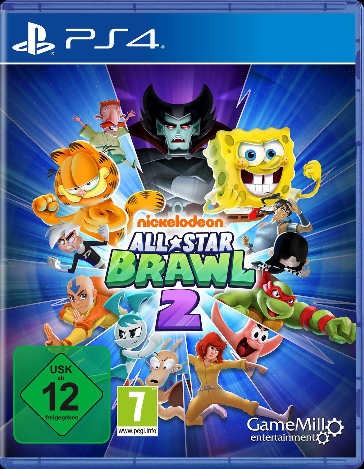 Cover: 5060968301361 | Nickelodeon All-Star Brawl 2 (PlayStation PS4) | Blu-ray Disc | 2023