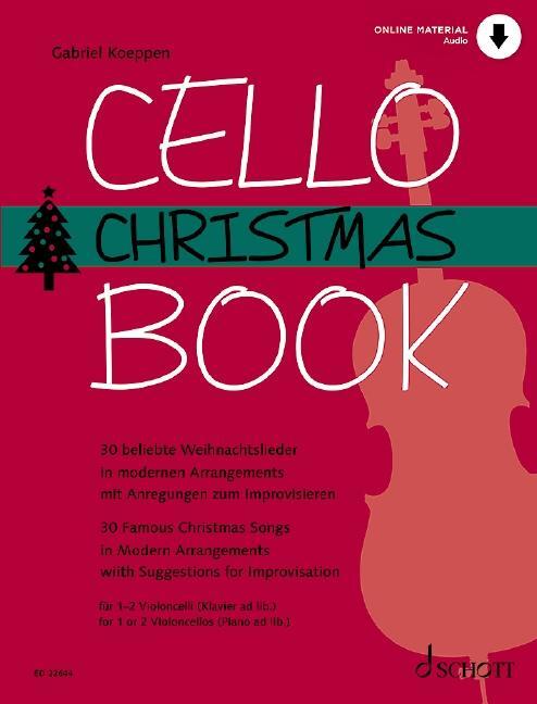 Cover: 9790001163682 | Cello Christmas Book | Broschüre | Buch + Online-Audio | Deutsch