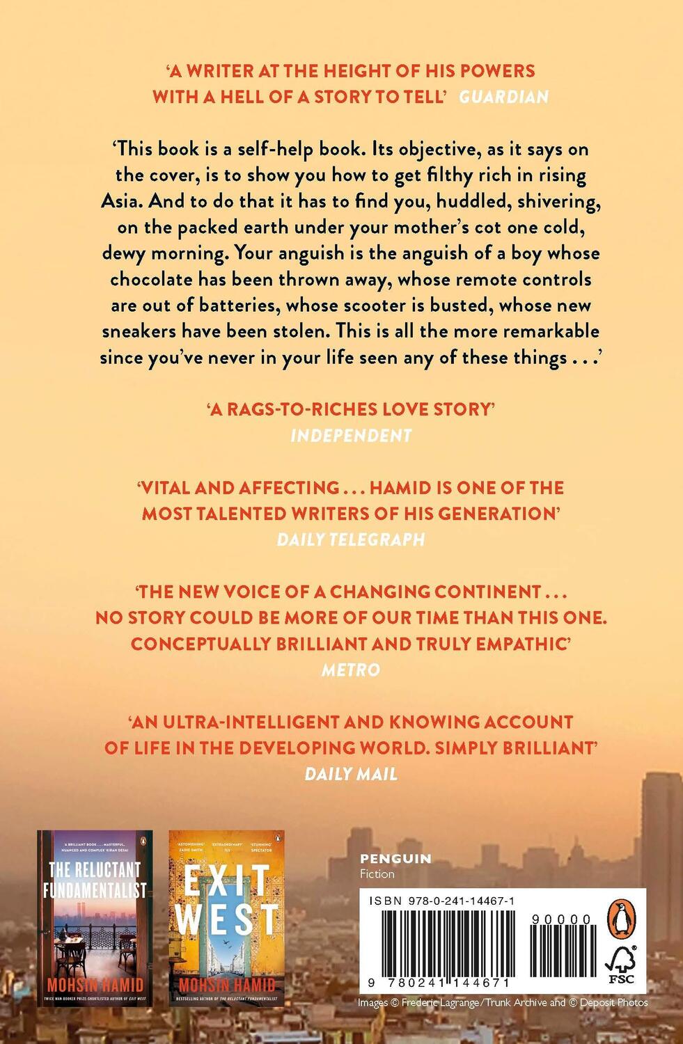 Rückseite: 9780241144671 | How to Get Filthy Rich In Rising Asia | Mohsin Hamid | Taschenbuch